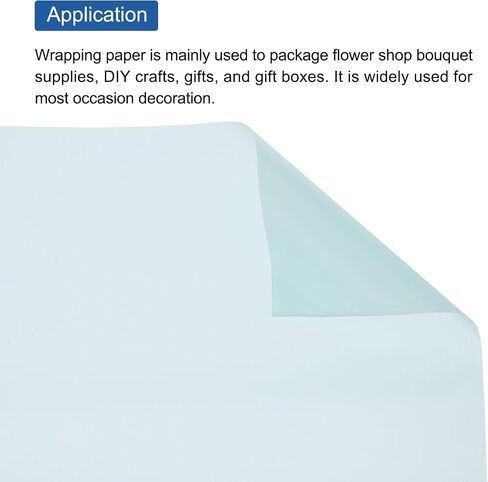 MECCANIXITY Flower Wrapping Fog Paper 22.8x22.8 Inch Waterproof Matte Floral Wrapping Paper for DIY Crafts, Gift/Gift Box Packaging Beige 20 Pcs in Saudi Arabia