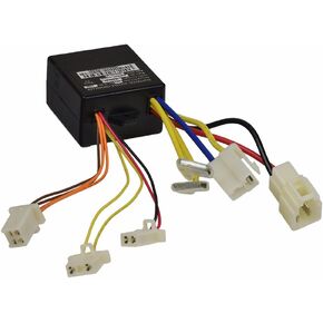 AlveyTech ZK2400-DP-FS Control Module with 4-Wire Throttle Connector - Replacement for the Razor Trikke E2 Electric Folding Scooter, Battery Accessories, Powered Scooters/Trike Controller, DIY Install