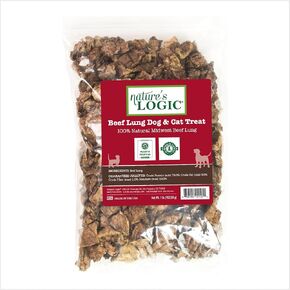 Nature's Logic Beef Jerky Canine Treat, 1 lb., 1 Pack