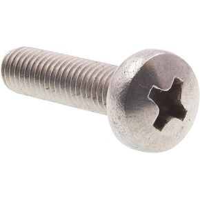 Prime-Line 9131405 Machine Screws, Metric, Pan Head, Phillips Drive, M5-0.8 X 20MM (10 Pack)