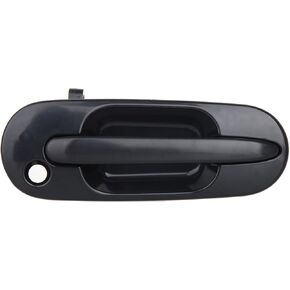 OCPTY Door Handle Exterior Front Passenger Right Side Replacement fit 1997-2001 for Honda for CR-V Outside Door Handle Black