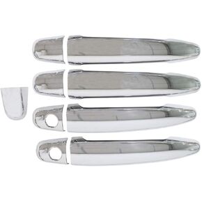 Chrome Side Door Handle Cover Trims Fit for 05-13 Toyota Tacoma / 05-08 4Runner / 05-11 Avalon / 07-11 Camry / 04-10 Sienna / 08-13 Highlander / 04-09 Lexus RX330 RX350