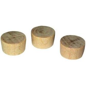 Wood Plug for Screw Hole (Flat Head) 3/8" Birch (Bag of 100)
