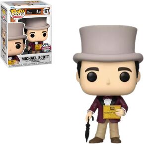 Funko The Office Michael Scott Golden Ticket Pop! Vinyl Collectible Toy Figure - Limited Edition Exclusive