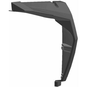 Polaris RZR Fender Flair, Rear, Left Side, Gloss Black, Genuine OEM Part 5437661-070, Qty 1