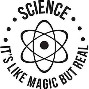 Magnet Science: It's Like Magic, But Real Magnetic Car Sticker Decal Bumper Magnet Vinyl 5"