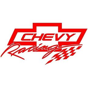 Chevy Racing 1 Decal Sticker - Sticker Graphic - Auto, Wall, Laptop, Cell, Truck Sticker for Windows, Cars, Trucks