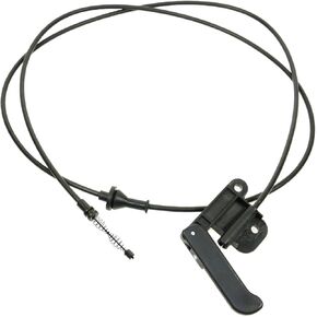 TRQ Hood Release Cable w/Handle for GMC Chevy Isuzu Envoy Pickup Truck S-15 S10 Olds