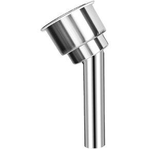 316 Stainless Steel Boat Cup Holder,Portable Cup Holder,15/30/90 Degree Outrigger Cup Holder,Flush Mount Resistant Cup Insert,Stainless Steel Mount Outrigger Rod(Cannot be used as Fishing Rod Bracket)