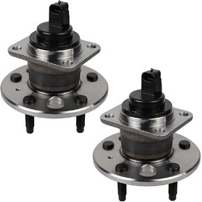 Autoround Pair 512003 Rear Wheel Hub And Bearing Assembly for Buick LeSabre/Lucerne/Park Avenue/Riviera, Cadillac DeVille/DTS/Eldorado/Seville, Olds Cutlass, Pontiac Grand Am w/ABS