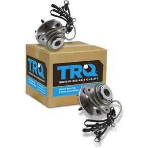 TRQ Front Wheel Hub & Bearing Pair Set of 2 for Ranger B-Series Pickup 4WD 4x4