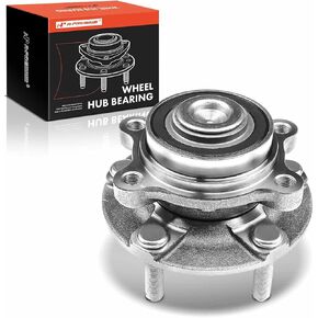 A-Premium Front Wheel Bearing and Hub Assembly with 5-Lug Compatible with Infiniti G35 2003-2007, Nissan 350Z 2003-2009, RWD and with 4-Wheel ABS