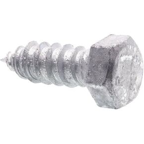 Prime-Line 9056731 Hex Lag Screws, 1/2 In. X 1-1/2 In., A307 Grade A Hot Dip Galvanized (10 Pack)
