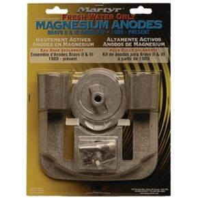Martyr CMBRAVO23KITM Magnesium Alloy Merc Bravo 2&3 Mercury Anode Kit Magnesium