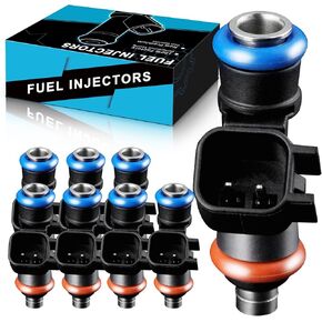 0280158051 Fuel Injectors For:-Chevy Camaro Corvette SS, For:-Pontiac G8 2008 2009 2010 2011 2012 2013 2014 2015 2016 2017 6.0L 6.2L 7.0L V8 High Performance Fuel Injectors Set of 8