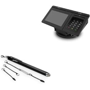 قلم BoxWave متوافق مع Equinox Luxe 8500i - قلم ذو سعة EverTouch، قلم ذو طرف من الألياف ذو سعة لـ Equinox Luxe 8500i - أسود غامق