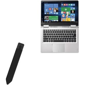 BoxWave Stylus Pen Compatible with Lenovo Yoga 710 (14) - AccuPoint Active Stylus, Electronic Stylus with Ultra Fine Tip for Lenovo Yoga 710 (14) - Metallic Silver