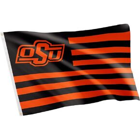 Desert Cactus Oklahoma State University Flag Cowboys OSU Flag Banners 100% Polyester Indoor Outdoor 3x5 feet Flags (Nation)