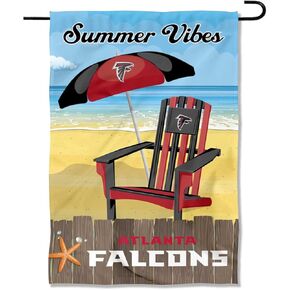Atlanta Falcons Summer Decorative Seasonal Garden Flag Double Sided Banner