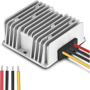 Waterproof DC/DC 12V 10~16V Step Up to 19V 0~3A 57W Voltage Boost Converter Regulator Transformer Power Supply for Car Truck Vehicle CE listed