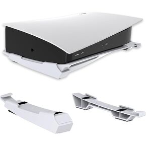 NexiGo PS5 Accessories Horizontal Stand, [Minimalist Design], PS5 Base Stand, Compatible with Playstation 5 Disc & Digital Editions, Black (Renewed)