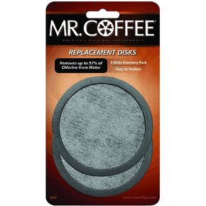 Mr. Coffee Water Filter Replacement Disk, 2 Pack