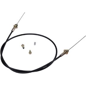 Throttle Cable 900-9901-04 900990104 Compatible with Bandit and Woodchuck Wood Chippers with The Black Lever