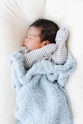 SARANONI Light Blue Bamboni® Receiving Blanket in Saudi Arabia