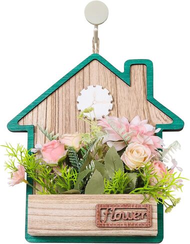 Front Door Decor Wreaths - Spring Front Door Wreaths - Handmade, Durable Door Wreaths - Perfect Wall Decor for Outdoor Interiors - Rustic Farmhouse Style Front Door Wreaths in Saudi Arabia