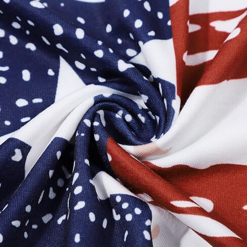 Women American Flag Tank Tops 4th of July USA Flag Loose Camisole Tunic Stars and Stripes T-Shirt in Saudi Arabia
