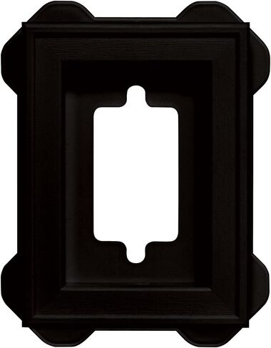 Builders Edge 130130002002 Mounting Block, Black in Saudi Arabia