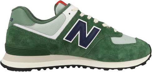 حذاء رياضي رجالي من New Balance 574-V2 برباط، أخضر/أزرق، 9 D in Saudi Arabia