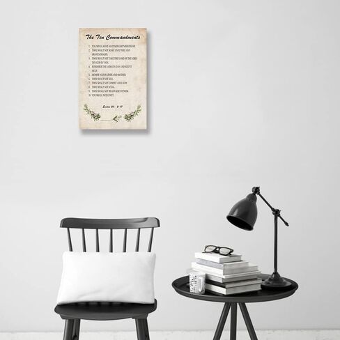 Psalm23 Wall Art Framed Quotes Poster Vintage The Lord Is My Shepherd Wall Art Bible Verse Poster Canvas Inspirational Scripture Posters Framed (16x24 inch) in Saudi Arabia