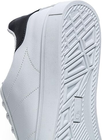 Classic Walking Shoes Lightweight Comfort Lace up Fashion Sneakers Faux Leather White Sneakers for Men,Breathable Fashion Shoes，Mens Sneakers，Everyday Low Top Sneaker for Men - Men's Casual ShoesClassic Walking Shoes Rubber Sole, Durable，Men's Casual Shoe in Saudi Arabia