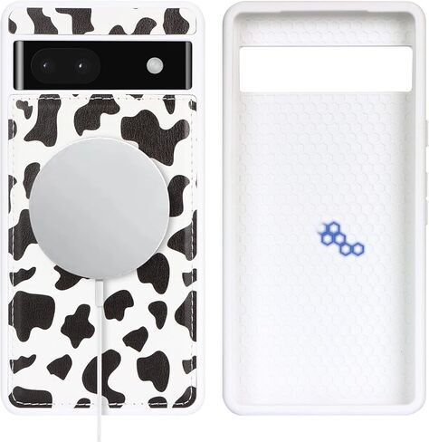 for Google Pixel 6a case with Credit Card Holder, fits Pixel 6a Phone Leather Case Wallet for Women Compatible Wallet Detachable 2-in-1 for Men-Beige in Kuwait