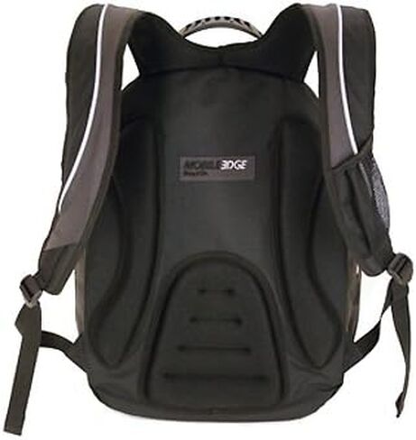 Mobile Edge ​​Express 2.0 Laptop Backpack for Men and Women, Compatible withPC and Mac Laptops 16-17 Inch, Travel Work Business Computer Bag, MEBPE72, Black with Red Trim in Saudi Arabia