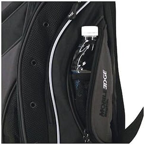 Mobile Edge ​​Express 2.0 Laptop Backpack for Men and Women, Compatible withPC and Mac Laptops 16-17 Inch, Travel Work Business Computer Bag, MEBPE72, Black with Red Trim in Saudi Arabia