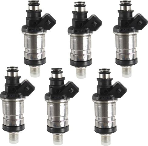 6Pcs Fuel Injectors 65L-13761-00-00 Fits for Yamaha Outboard Engine Injectors Aftermarket Parts, With 3 Month Warranty in Saudi Arabia
