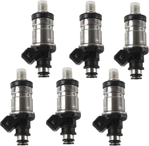 6Pcs Fuel Injectors 65L-13761-00-00 Fits for Yamaha Outboard Engine Injectors Aftermarket Parts, With 3 Month Warranty in Saudi Arabia