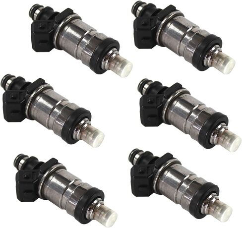 6Pcs Fuel Injectors 65L-13761-00-00 Fits for Yamaha Outboard Engine Injectors Aftermarket Parts, With 3 Month Warranty in Saudi Arabia
