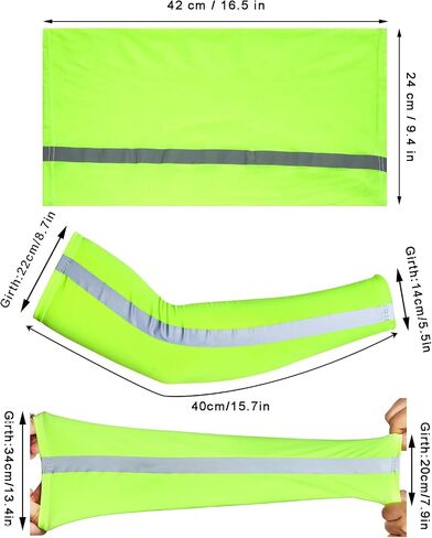3 Pcs Hard Hat Sun Shade Full Brim Mesh Neck Sun Shield Bandana Face Scarf UV Sun Protection Arm Sleeves with Reflective Strap, Sun Visor Neck Shade for Hard Hat Accessories in Saudi Arabia