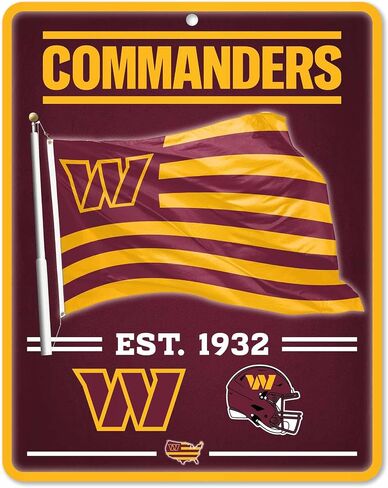 Washington Commanders Americana Banner Flag Sign in Saudi Arabia