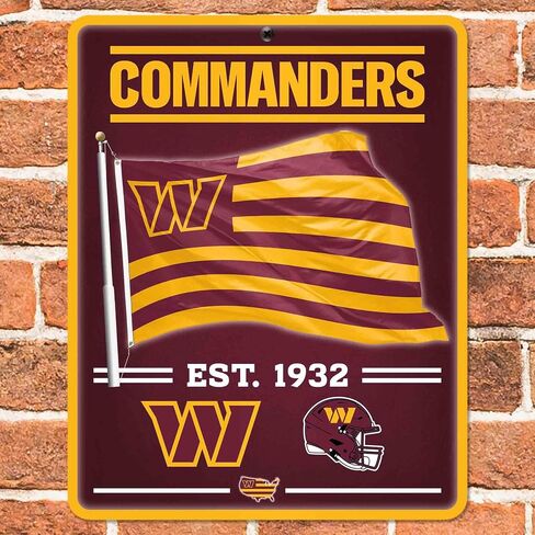 Washington Commanders Americana Banner Flag Sign in Saudi Arabia