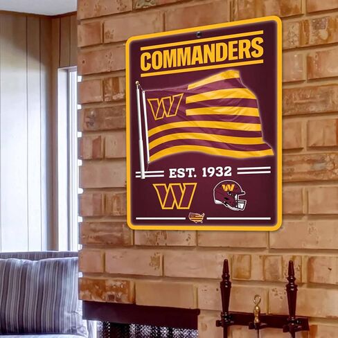 Washington Commanders Americana Banner Flag Sign in Saudi Arabia