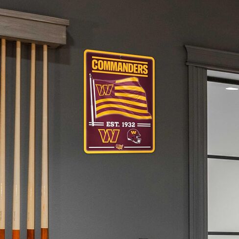 Washington Commanders Americana Banner Flag Sign in Saudi Arabia