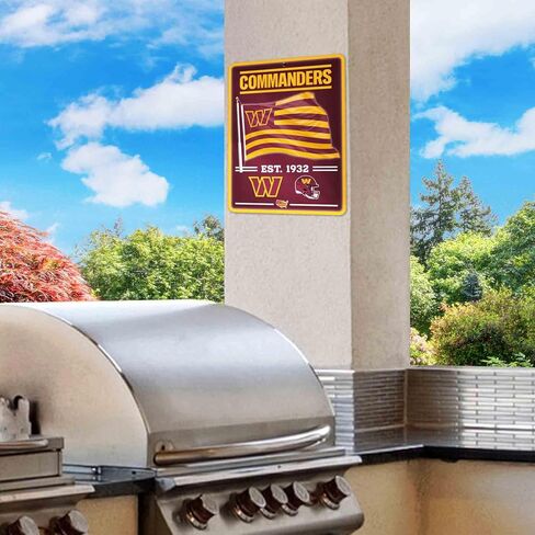 Washington Commanders Americana Banner Flag Sign in Saudi Arabia