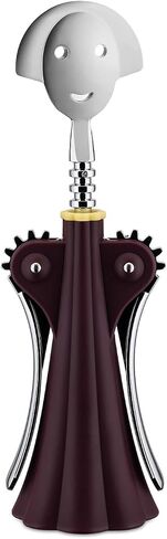 Alessi Anna G. Corkscrew Designed by Alessandro Mendini, One size, Black in Saudi Arabia