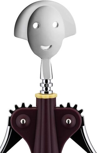 Alessi Anna G. Corkscrew Designed by Alessandro Mendini, One size, Black in Saudi Arabia