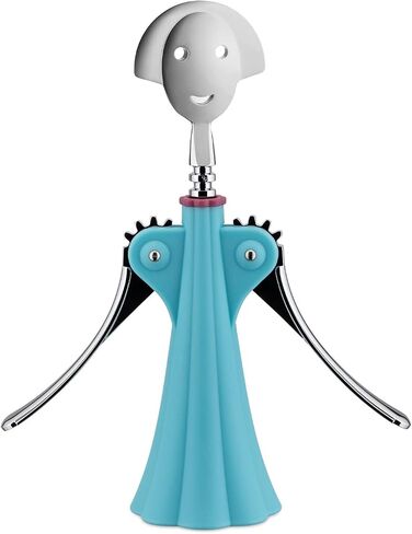 Alessi Anna G. Corkscrew Designed by Alessandro Mendini, One size, Black in Saudi Arabia