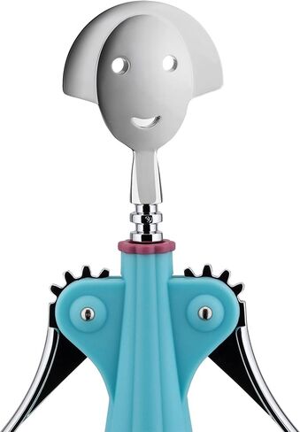 Alessi Anna G. Corkscrew Designed by Alessandro Mendini, One size, Black in Saudi Arabia
